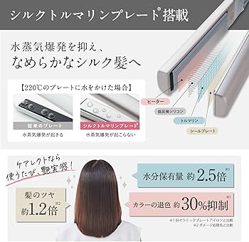 Amazon.co.jp: carelect ストレートアイロン ケアレクト スムースケア