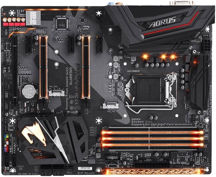 Amazon.com: GIGABYTE Z370 AORUS Ultra Gaming (Intel LGA1151/ Z370