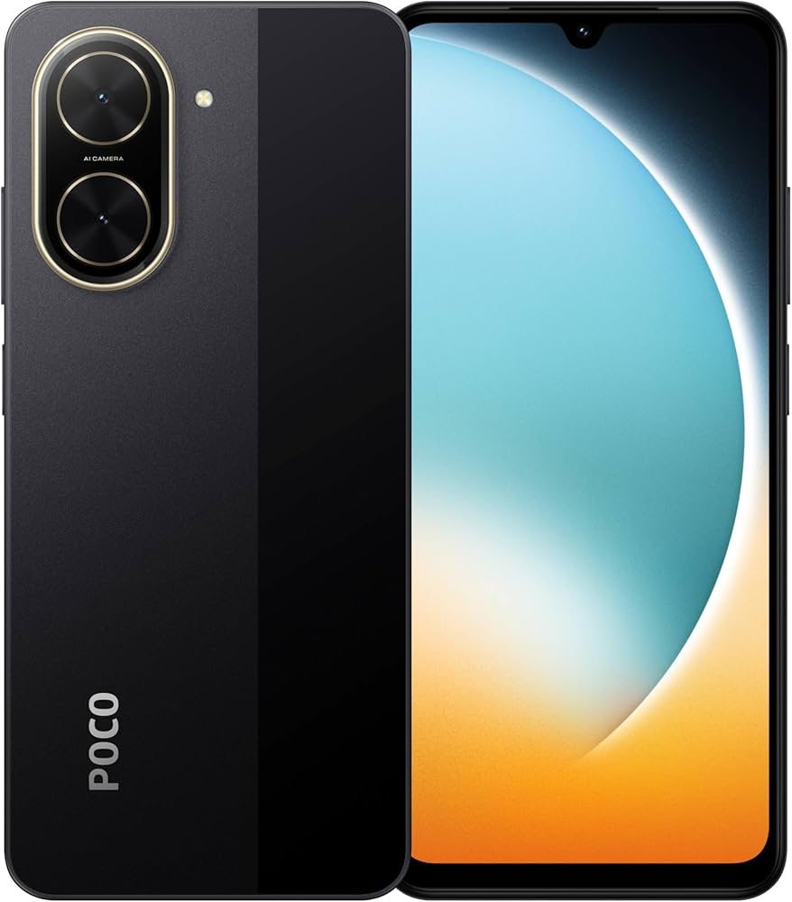 POCO C71 Dual SIM Black 3GB 64GB 4G - Global Version : Buy Online