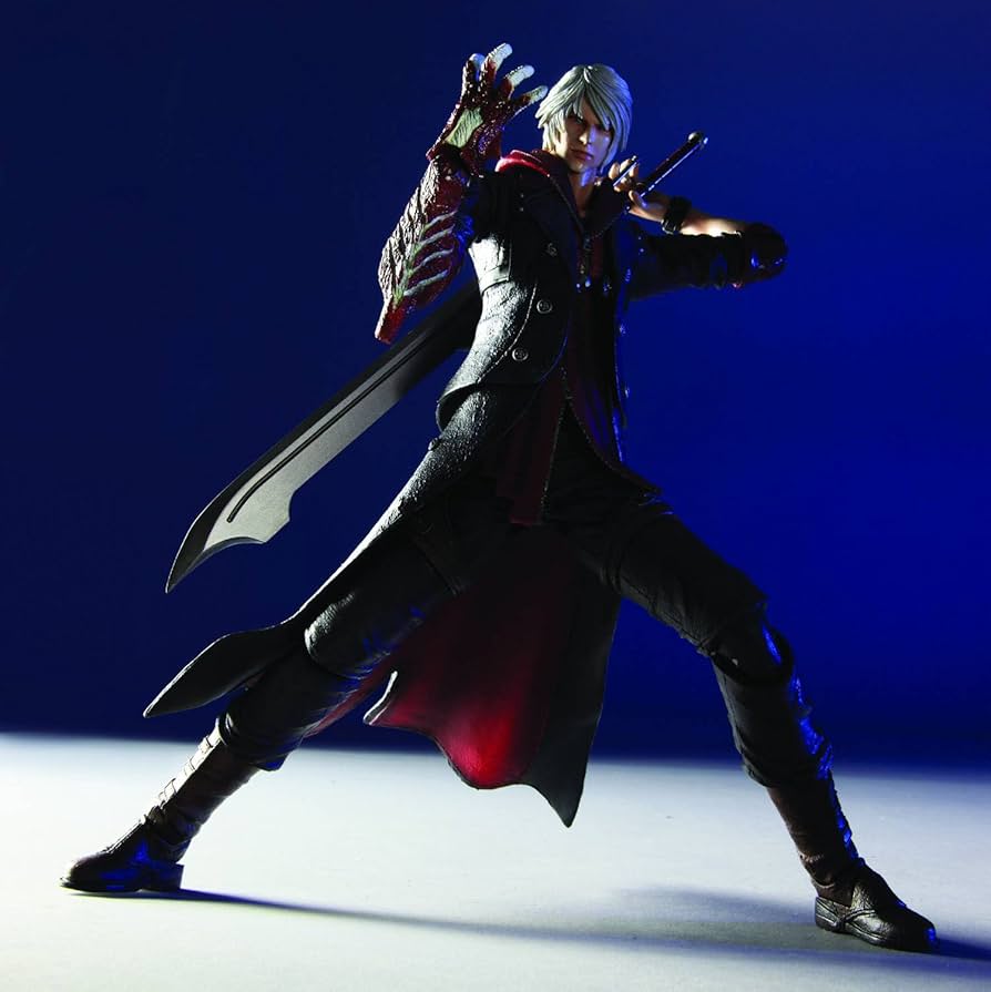 Amazon.com: Devil May Cry 4 Play Arts Nero Kai Action Figure