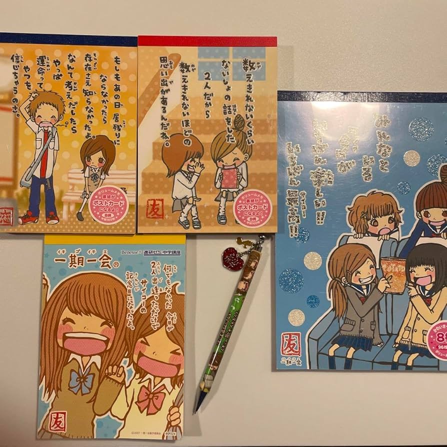 Amazon.co.jp: 一期一会 ラブ友 メモ帳 クーリア カミオジャパン