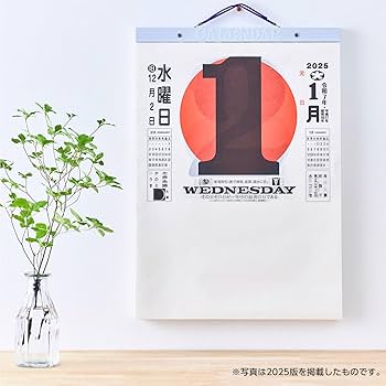 Amazon.co.jp: Shin Nippon NK11 2026 Daily Calendar, No. 11, 21.3 x
