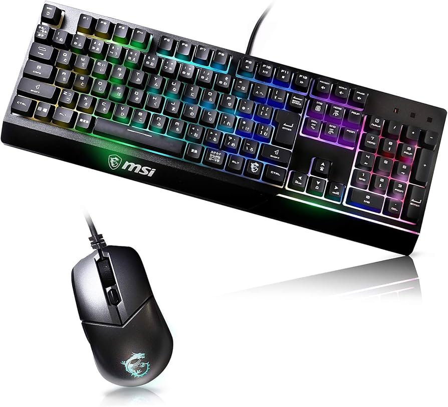 Amazon.co.jp: MSI Vigor GK30 COMBO JP ゲーミングキーボード