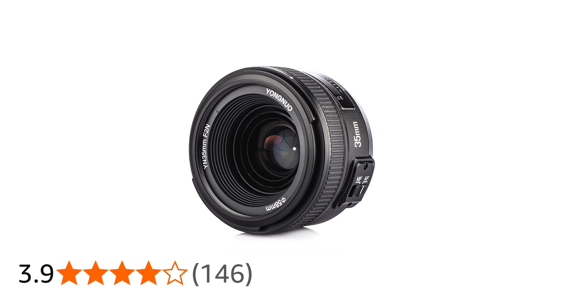 Amazon.co.jp: YONGNUO Nikon YN35mm F2N 単焦点レンズ ニコン F