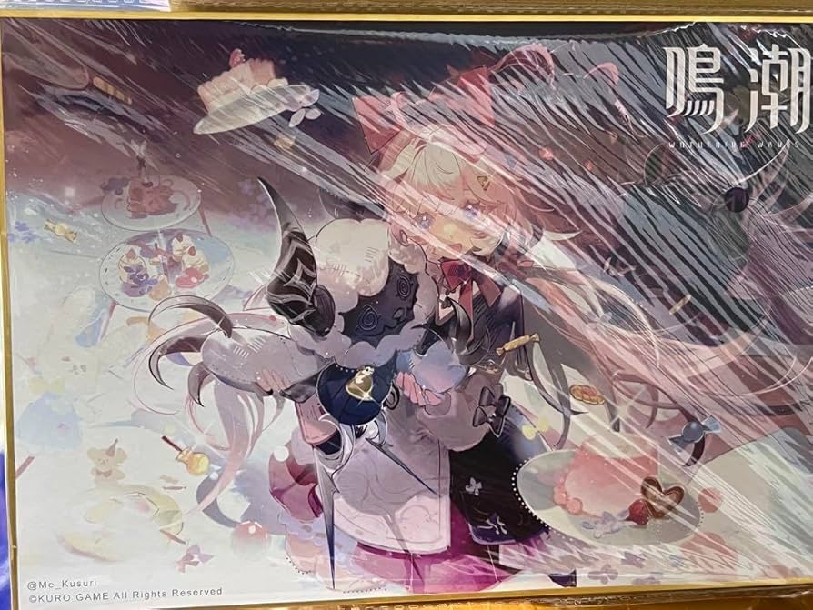 Amazon.co.jp: 鳴潮 Wuthering Waves コミケ c102 アンコ色紙 X