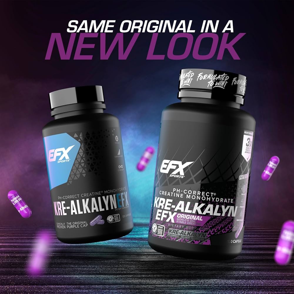 Amazon.com: EFX Sports Kre-Alkalyn EFX | pH Correct Creatine