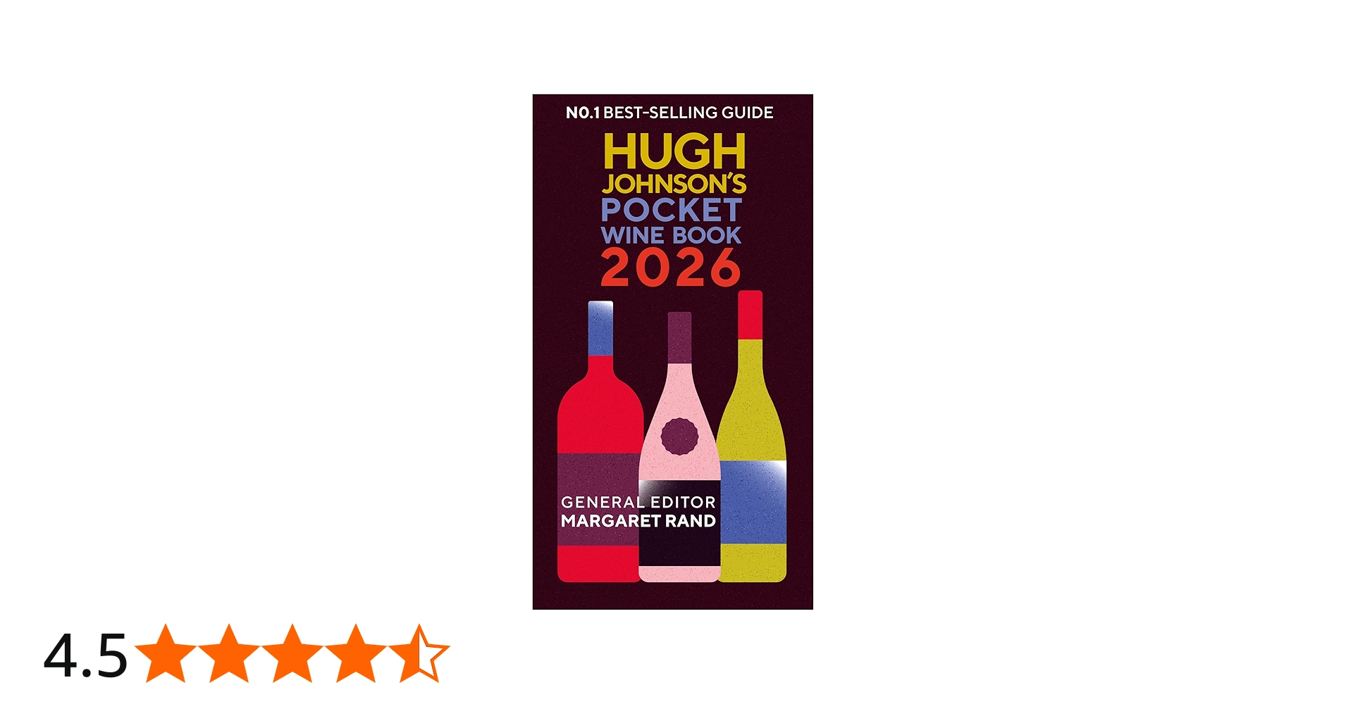 Amazon | Hugh Johnson's Pocket Wine Book 2026 | Rand, Margaret