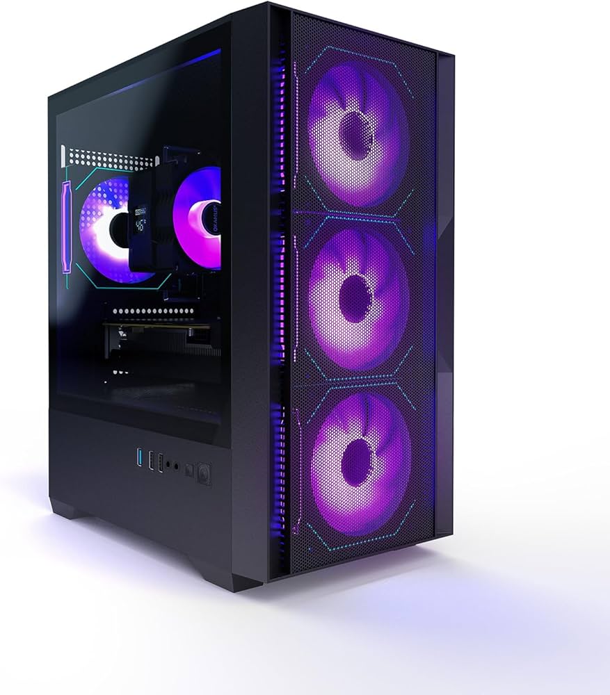 Amazon.com: OKAMUS Gaming PC, i7 CPU, RX 590 8GB Graphics, 1TB