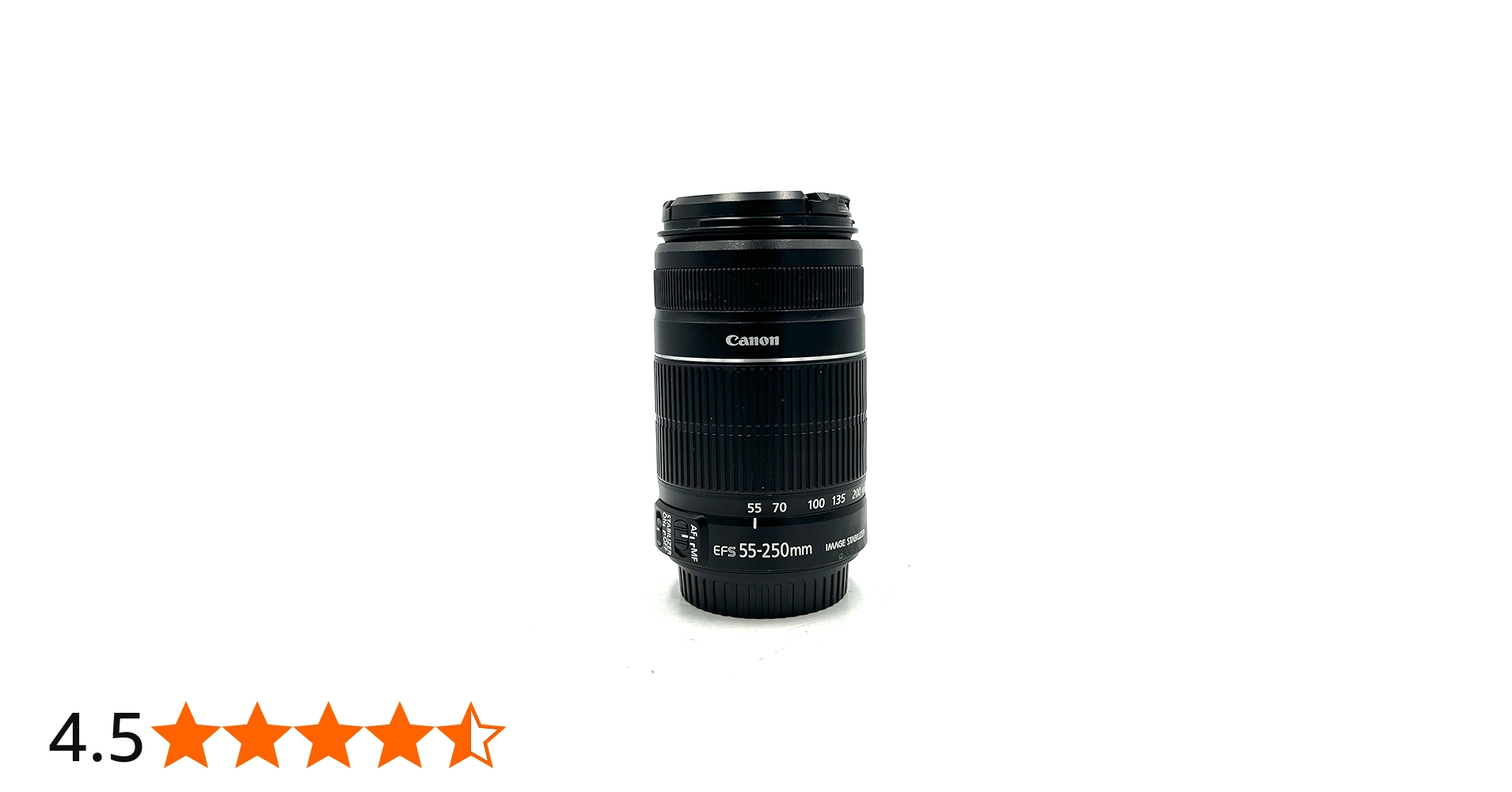 Canon EF-S 55-250mm f/4-5.6 IS II Telephoto Zoom Image Stabilized