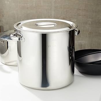 Amazon｜遠藤商事(Endo Shoji) 業務用 寸胴鍋 27cm (目盛付