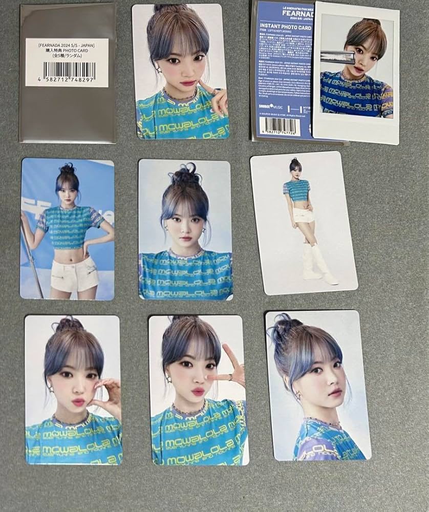 Amazon.co.jp: ウンチェ トレカ 売り ルセラフィム ファンミ : おもちゃ