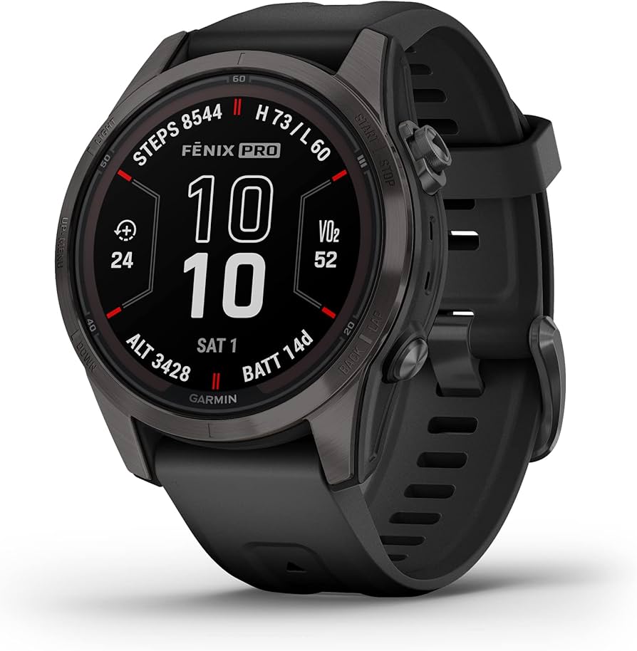 Amazon.com: Garmin fēnix 7S Pro Sapphire Solar, Multisport GPS