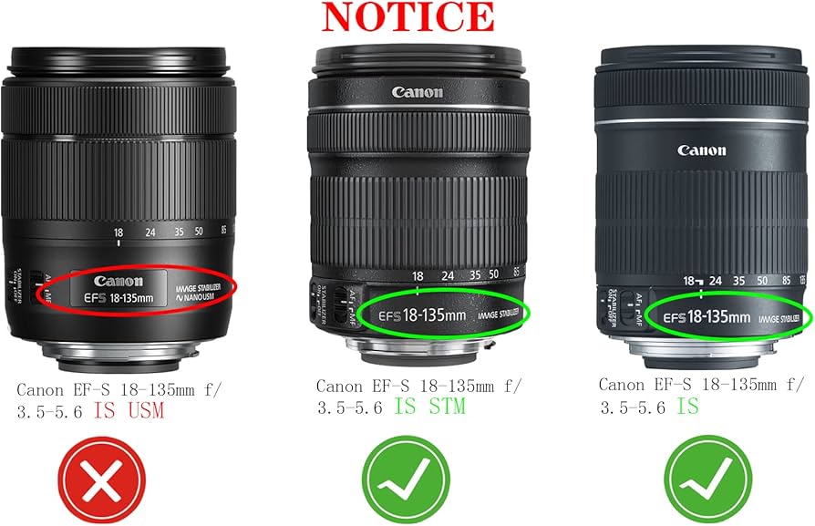 Amazon.com : EW-73B Lens Hood Shade for Canon EF-S 18-135mm f/3.5