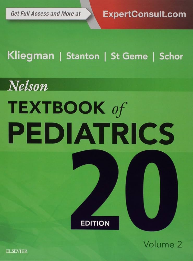 Amazon | Nelson Textbook of Pediatrics, 2-Volume Set | Kliegman MD