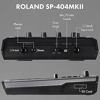 Amazon.com: Roland SP-404MKII Creative Sampler and Effector Bundle