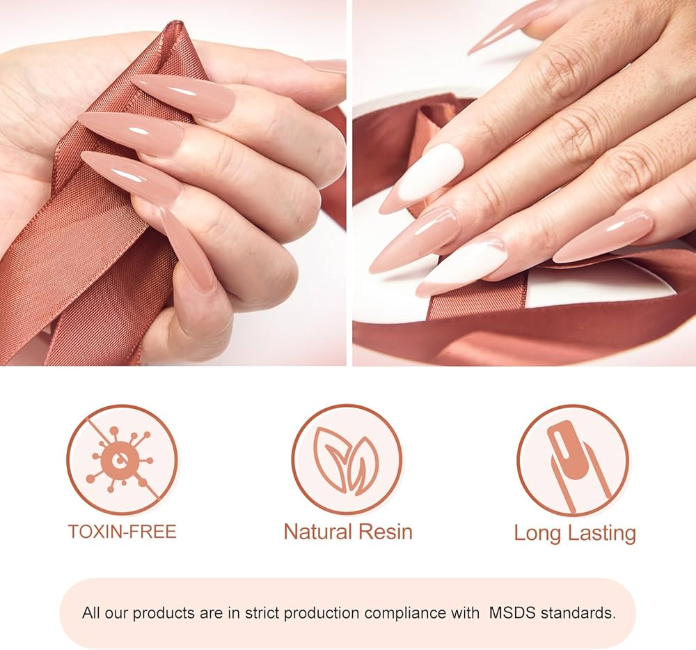 Amazon.com : VENALISA Builder Nail Gel, 50ml Jelly Nude Pink Hard