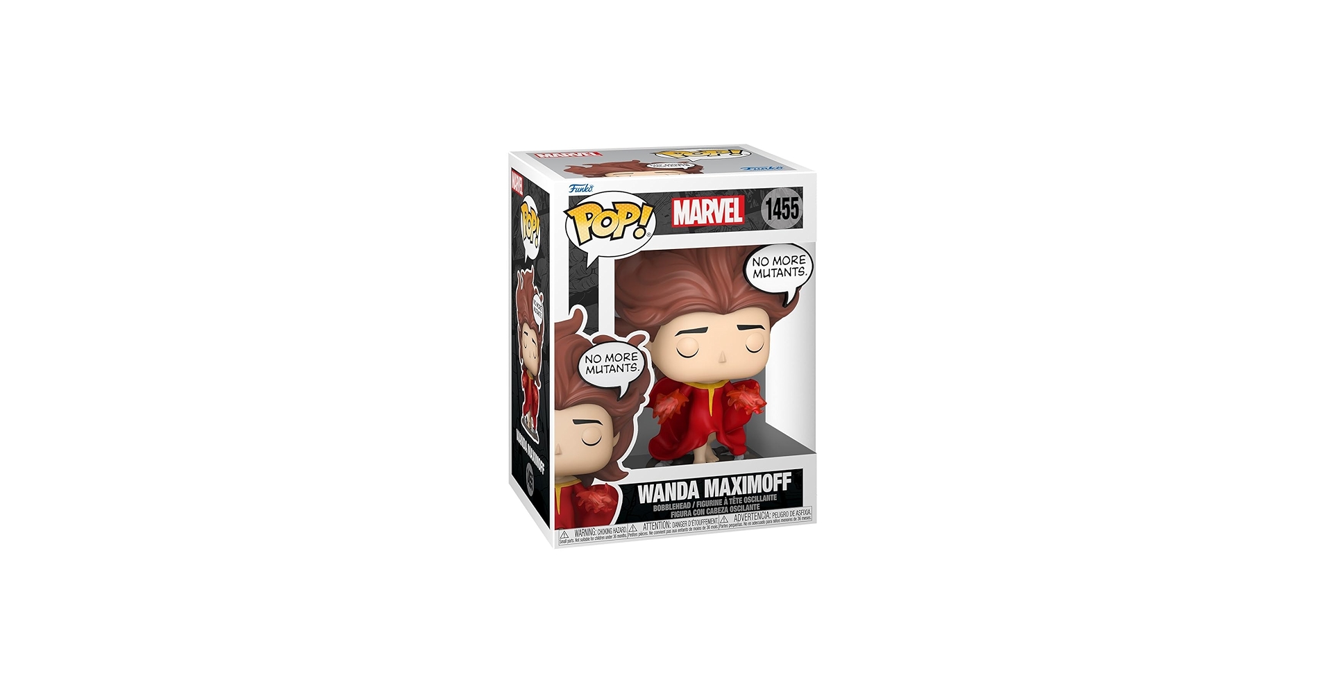 Amazon.com: Funko Pop Marvel: Wanda Maximoff - Scarlet Witch - (No