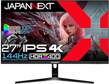 Amazon.co.jp: 【Amazon.co.jp限定】JAPANNEXT 27インチ モニター 4K