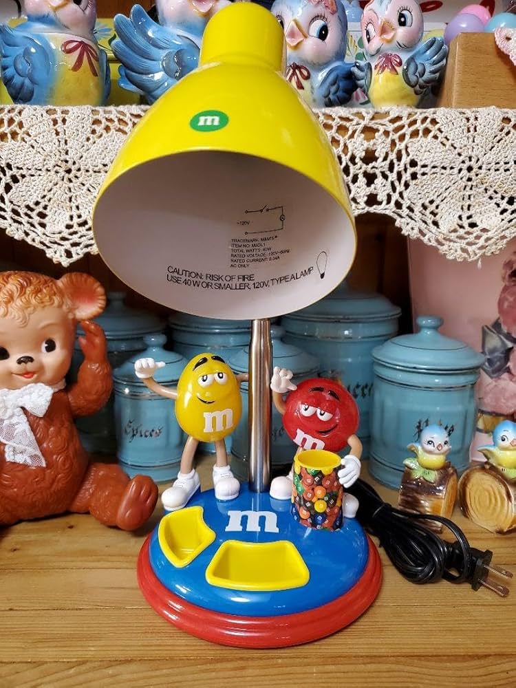 Amazon.co.jp: m&m's エムアンドエムズ 卓上 デスク ライト 照明 ペン