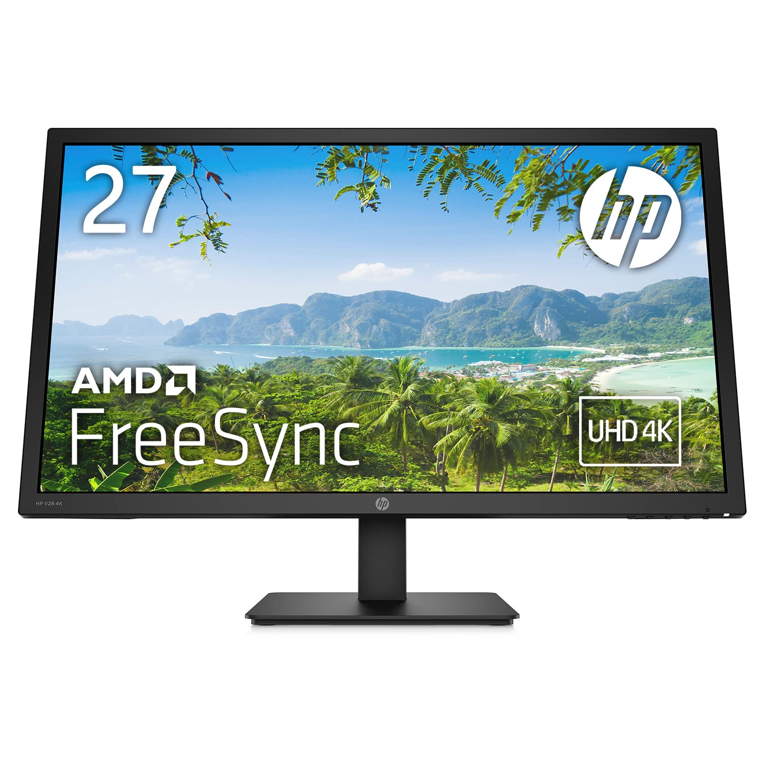 Amazon.co.jp: HP モニター V28 4K 27.9インチ ディスプレイ 非光沢 TN