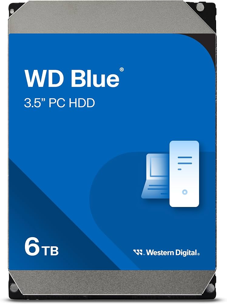 Amazon.com: Western Digital 6TB WD Blue PC Internal Hard Drive HDD