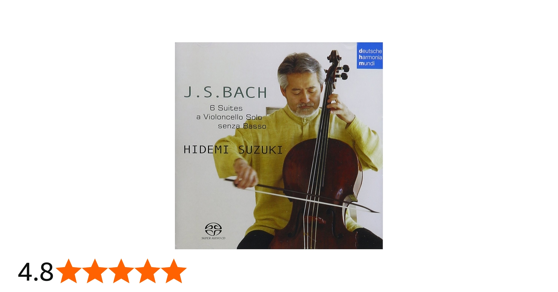 Amazon.co.jp: バッハ:無伴奏チェロ組曲(全曲): ミュージック