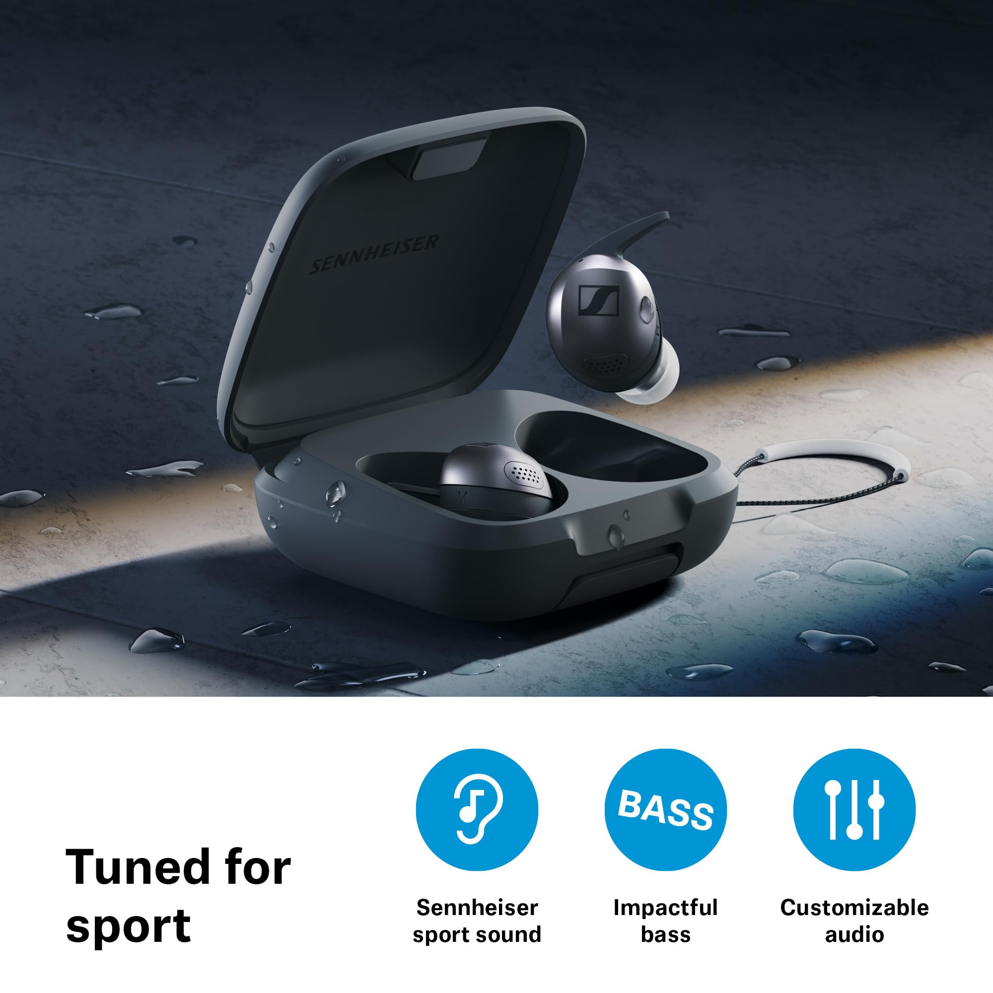 Amazon.com: Sennheiser Momentum Sport - Earbuds with Sport Sound