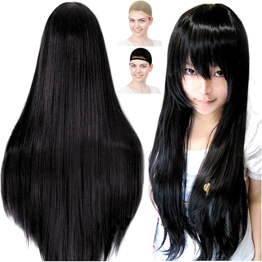 Amazon.co.jp: CaseEden コスプレ ウィッグ ロング 長髪 ストレート