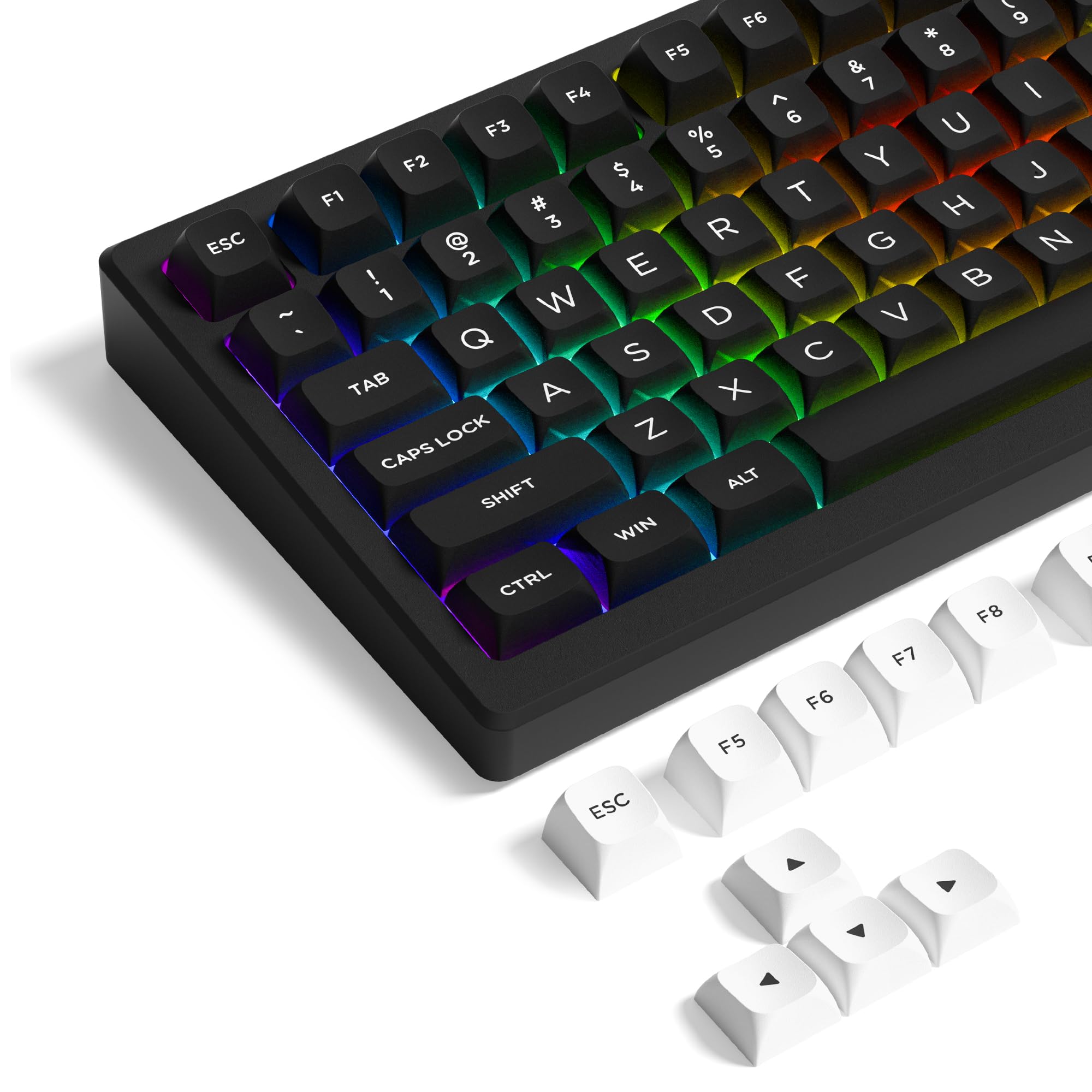 KEYKOBO GLACIER ABSダブルショット キーキャップ キーボード Amazon