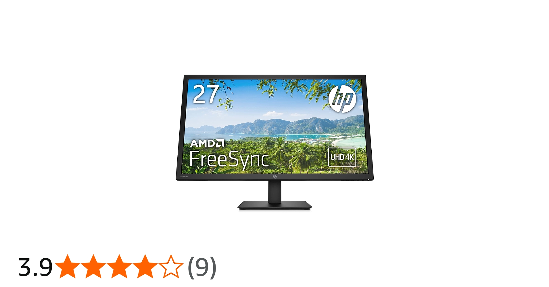 Amazon.co.jp: HP モニター V28 4K 27.9インチ ディスプレイ 非光沢 TN