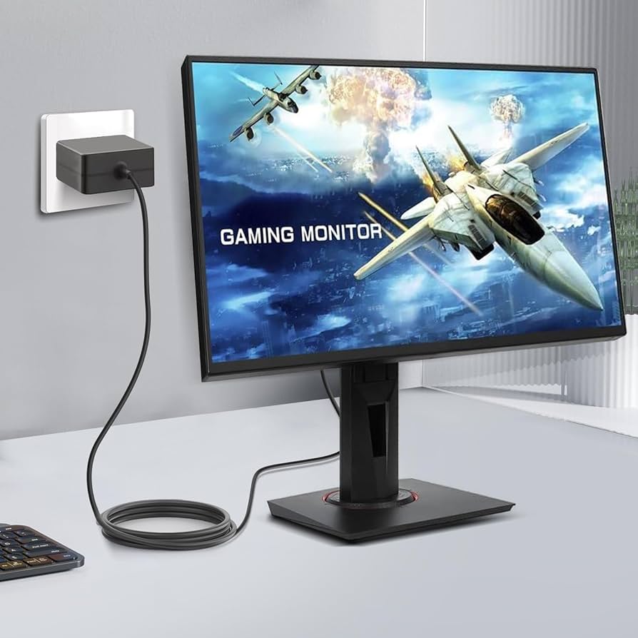 Amazon.co.jp: HKY 19V 2.37A 45W モニター ACアダプター 交換用充電器