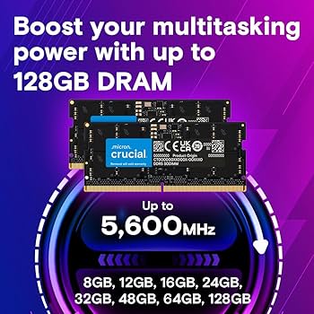 Amazon.co.jp: crucial 32GB Kit(2x16GB)DDR5-5600 SODIMM CL46(16Gbit