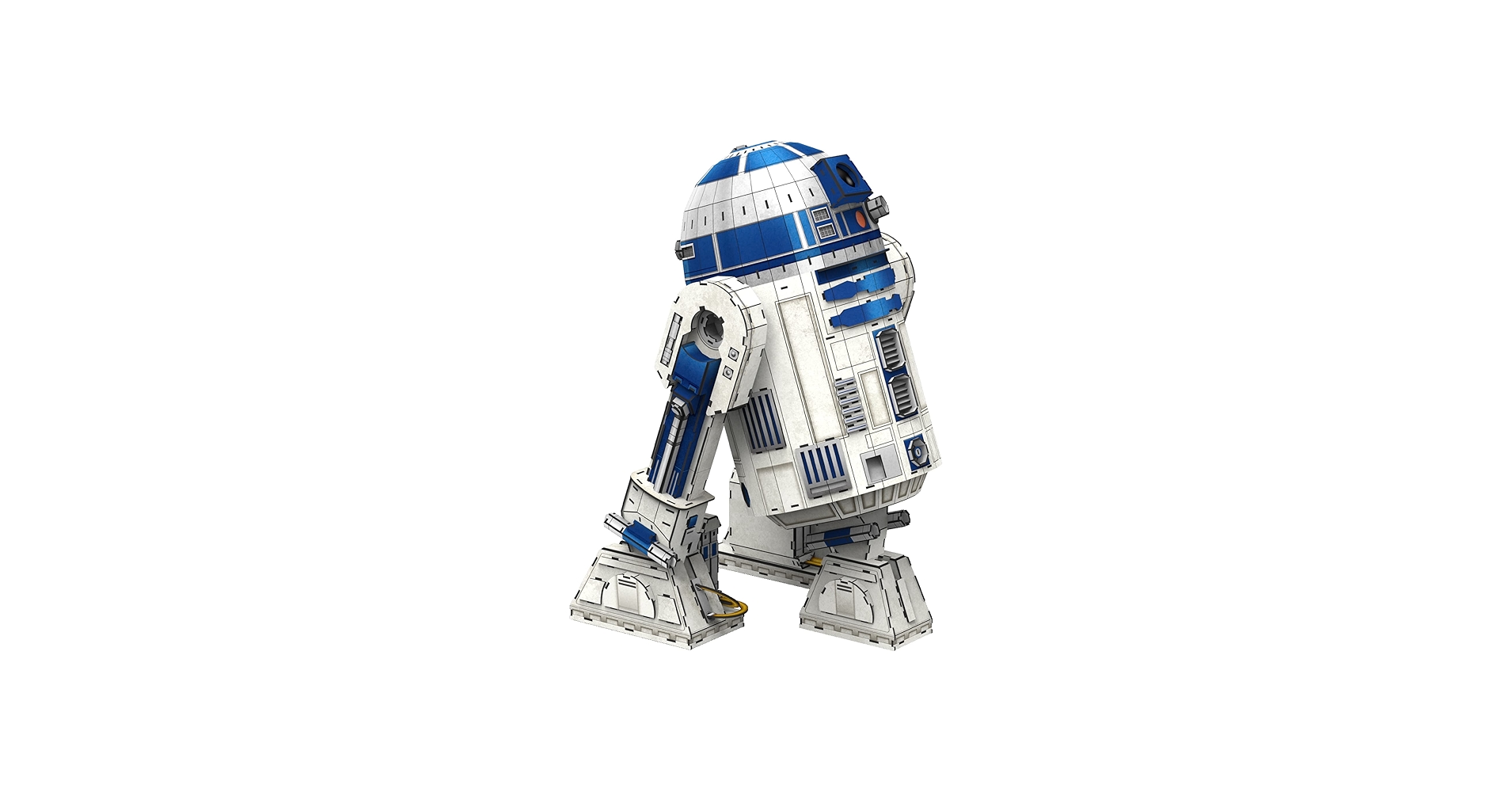 Amazon.com: University Games Star Wars R2-D2 Model Kit, Grey and