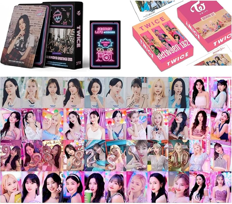 TWICE トレカ Amazon.com: Finifana 2Pack/108PCS Twice Photocards