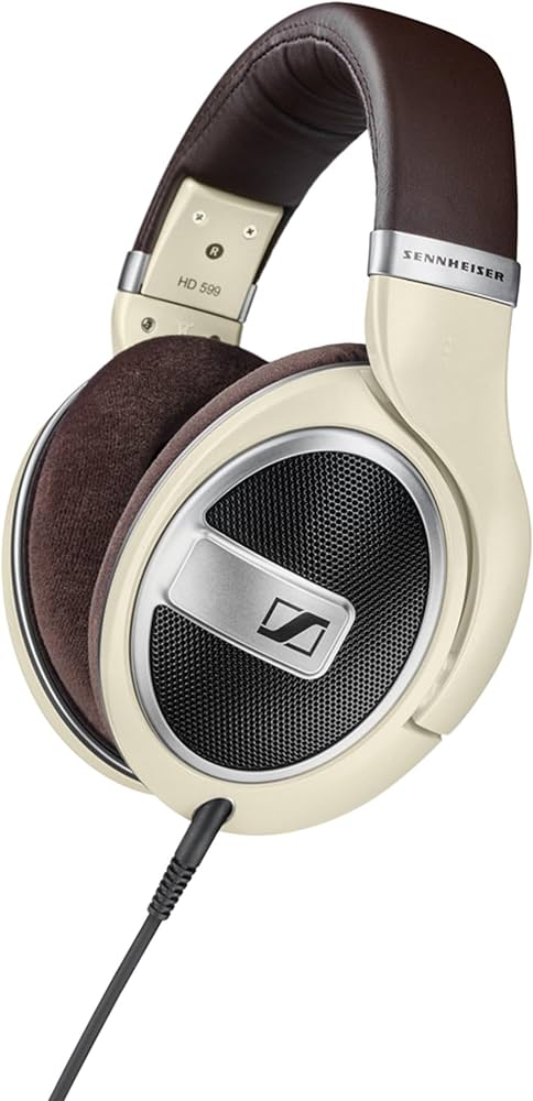 Fones de Ouvido Circoauricular, Audiófilo, Sennheiser, HD 599