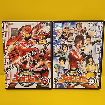 Amazon.co.jp: 炎神戦隊ゴーオンジャー DVD 全12巻 : パソコン・周辺機器