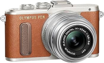 Amazon.com : Olympus Pen E-PL8 Black Body with 14-42mm IIR Black