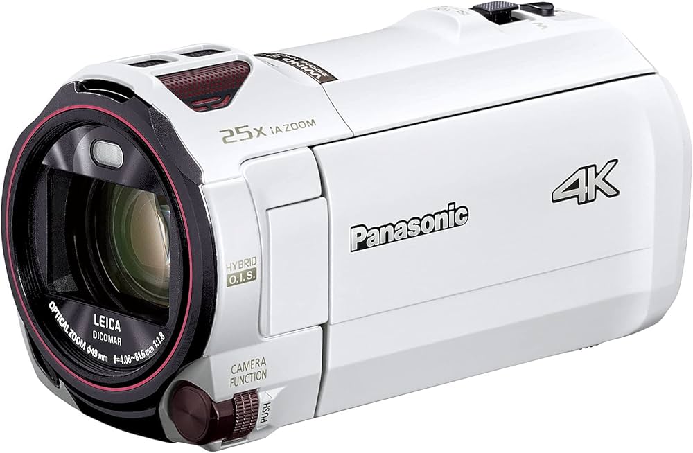 Amazon.co.jp: Panasonic HC-VX992MS-W 4K Camcorder, 64GB, 20x
