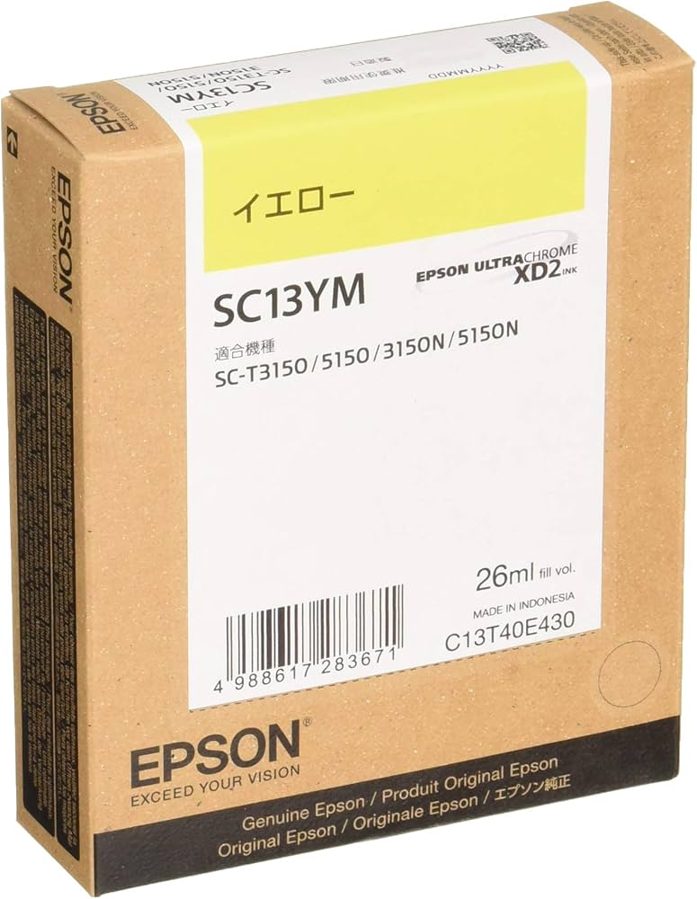 Amazon.co.jp: エプソン EPSON 純正インクカートリッジ SC13YM