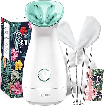 Facial Steamer Nano Ionic Hot Mist Face Steamer Home Sauna SPA