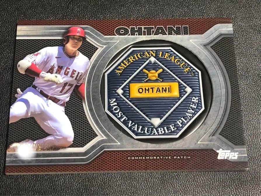 Amazon.co.jp: topps 2022 大谷翔平 mvpr パッチカード 99枚限定
