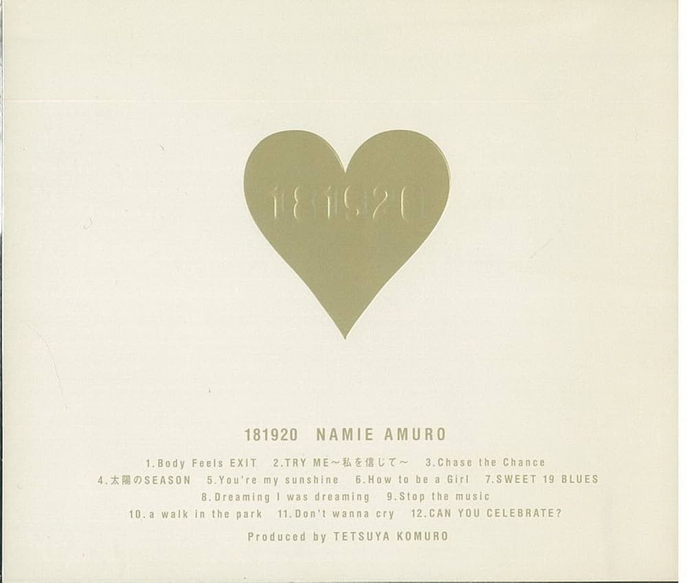 NAMIE AMURO - 181920 (Best Album) - Amazon.com Music