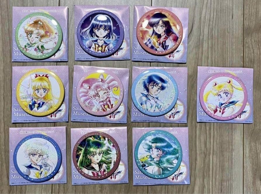 Amazon.co.jp: セーラームーンミュージアム 缶バッジコレクション
