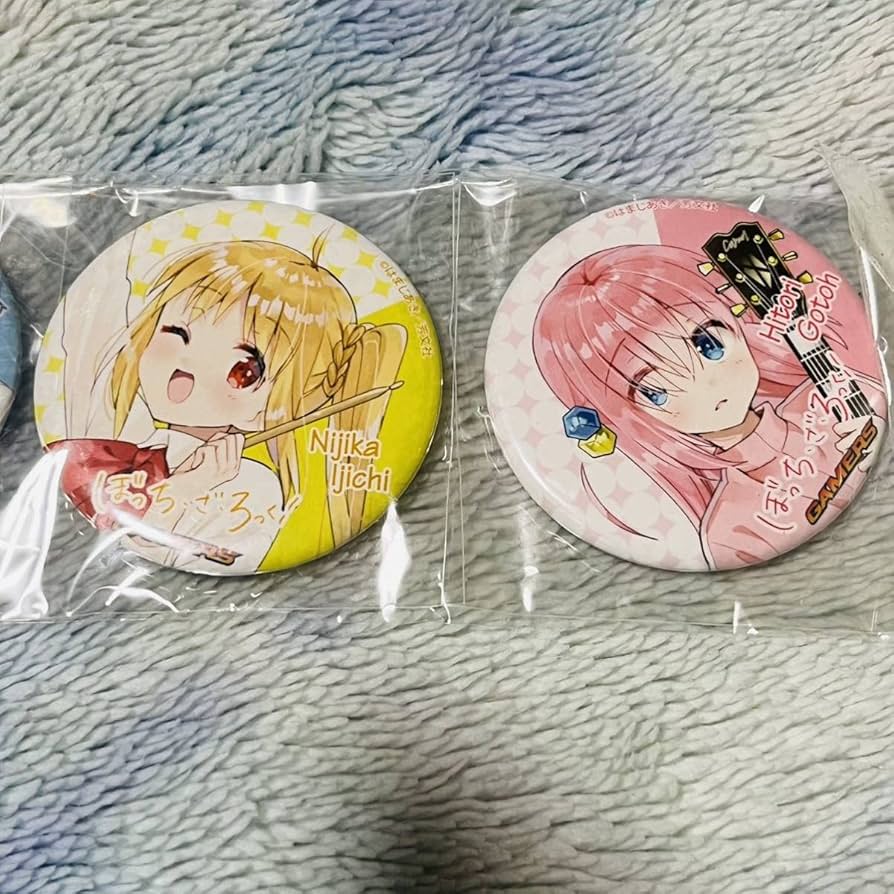 Amazon.co.jp: ぼっちざろっく 缶バッジ 4個セット コミックス3巻