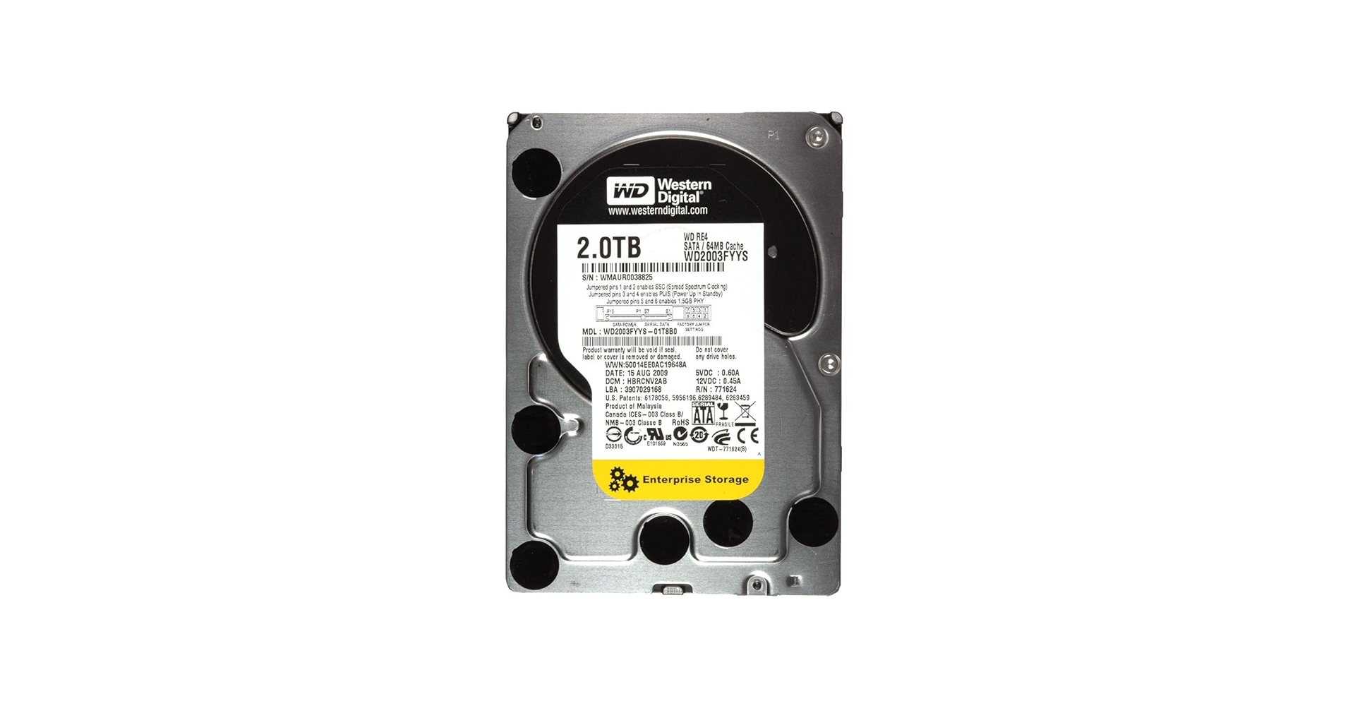 Amazon.com: Western Digital WD2003FYYS Hard Drive : Electronics