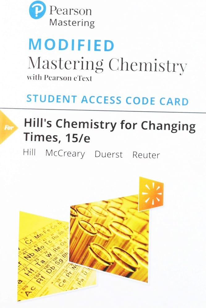 Amazon.com: Hill's Chemistry for Changing Times - Modified