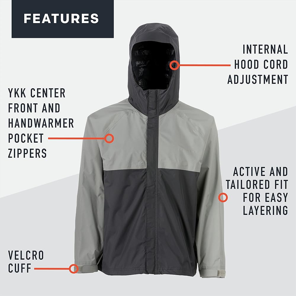 Amazon.com: Grundéns Trident Jacket, Metal, Small : Clothing