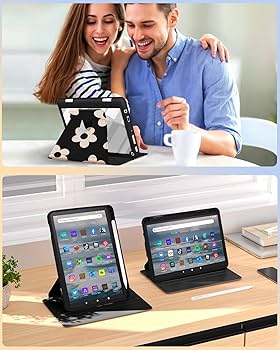 Kidcube for Kindle Fire HD 8/8 Plus Tablet Case - 10th/12th