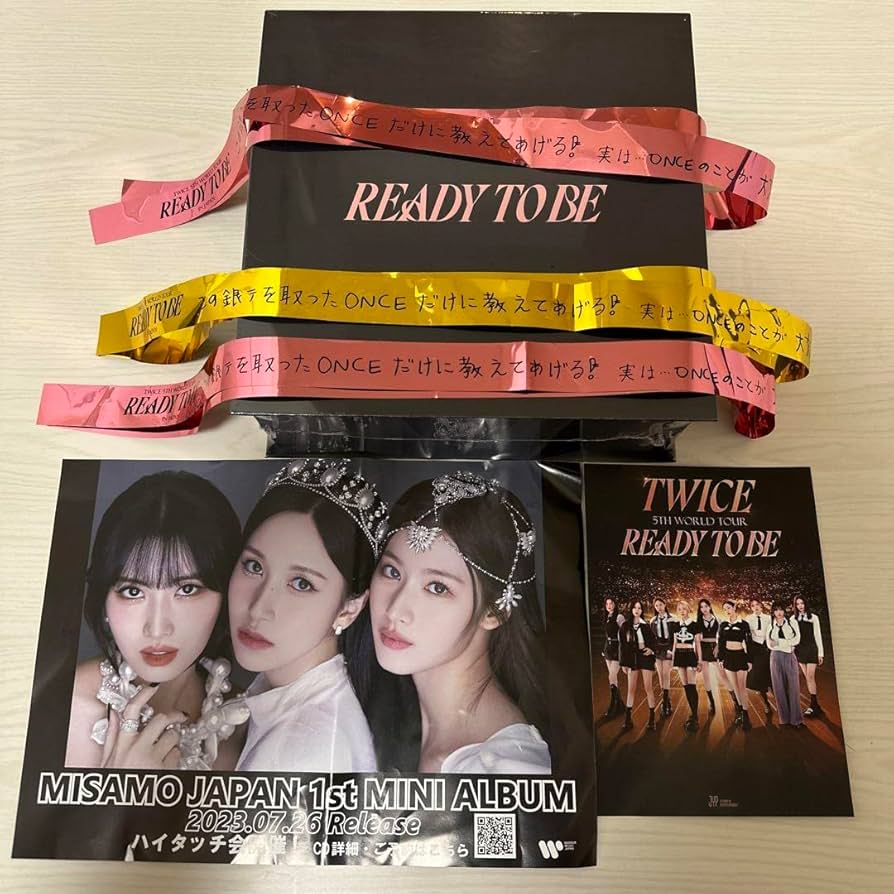 TWICE ready to be プレミアムシート グッズ 特典