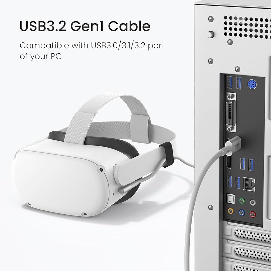 Amazon | KIWI design リンクケーブル 5M Oculus Quest 3S/3/Quest 2